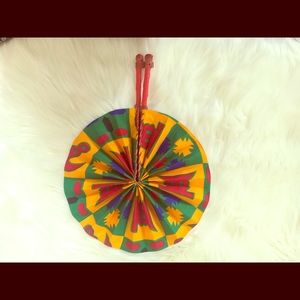 African handmade Ghana fan
